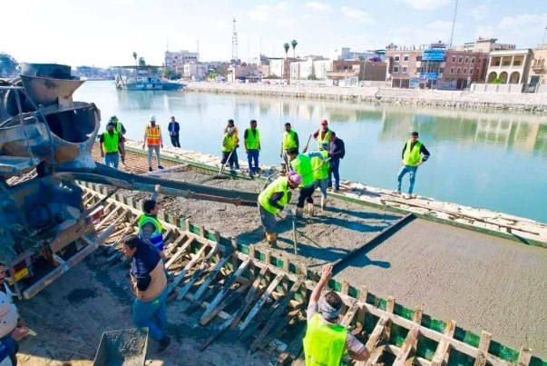 محافظ بابل يؤكد استمرار العمل بمشروع تطوير شط الحلة