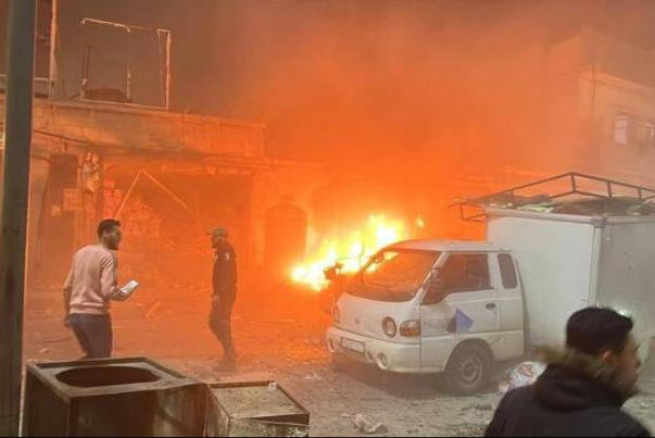 40 کشته و زخمی بر اثر انفجار یک خودرو در حلب سوریه + فیلم