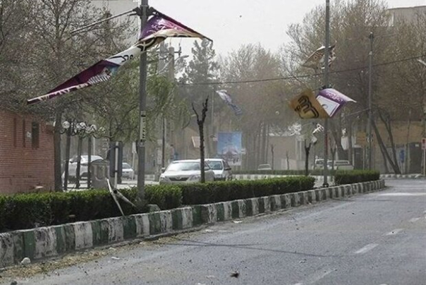 وزش باد شدید در استان تهران
