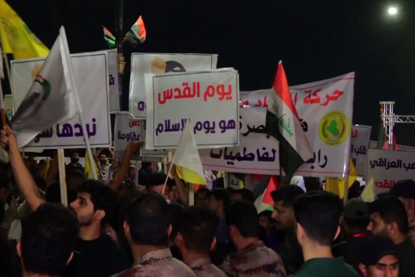 مسيرات ليلية في العراق إحياء ليوم القدس العالمي