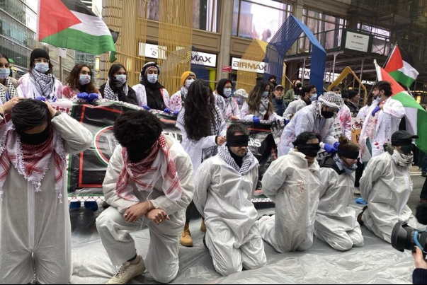 مظاهرات في نيويورك بمناسبة يوم القدس العالمي ودعما لغزة