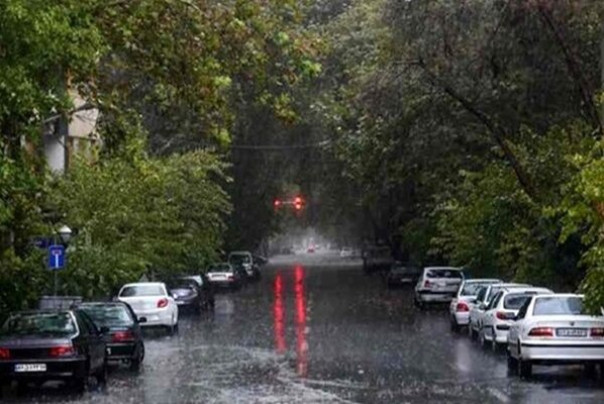 رگبار باران و وزش باد شدید در تهران؛ افزایش دما از فردا
