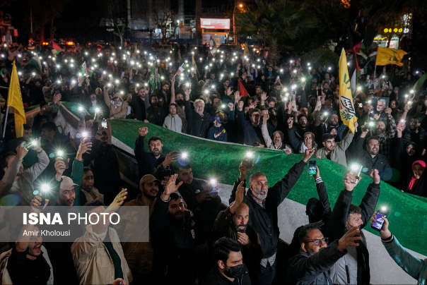 گزارش تصویری | تجمعات مردمی سراسر کشور در حمایت از  حمله سپاه به رژیم صهیونیستی