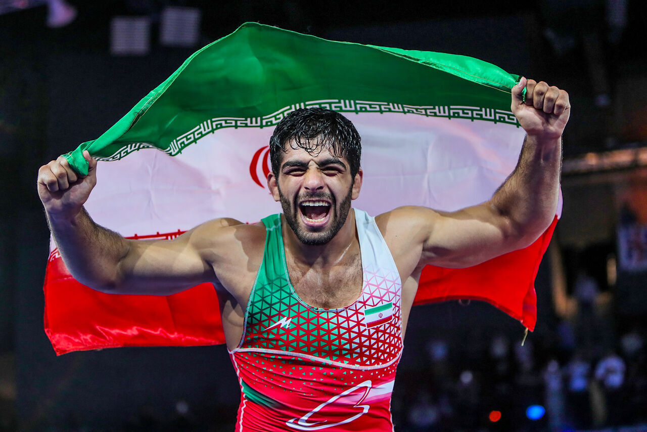 Iranian Greco-Roman wrestlers win Asian title