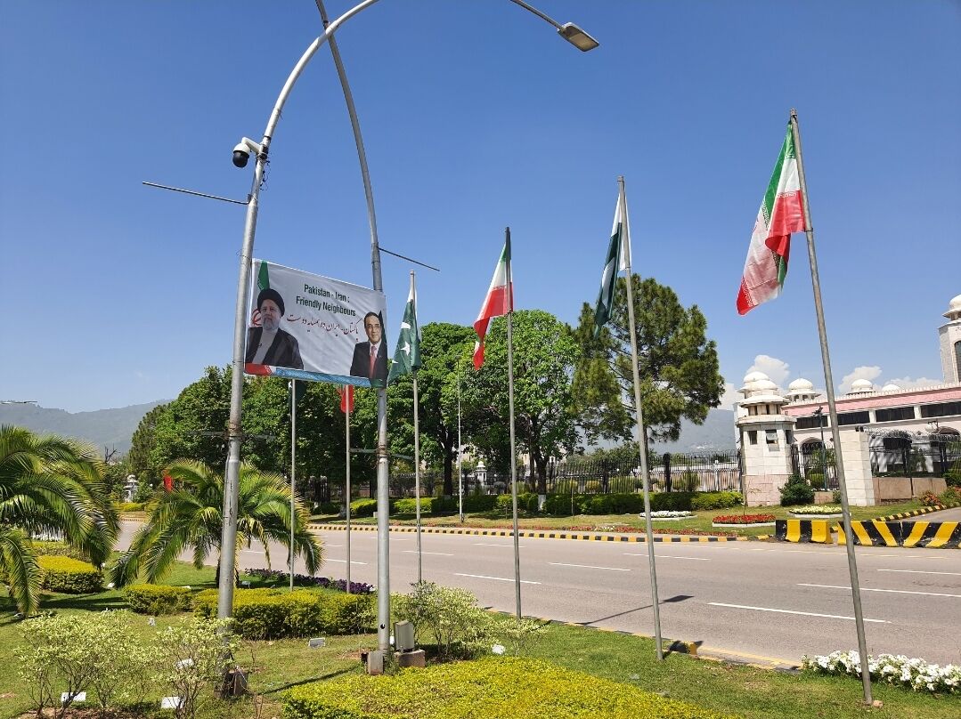 Islamabad adorned with Iran president's pictures ahead of visit