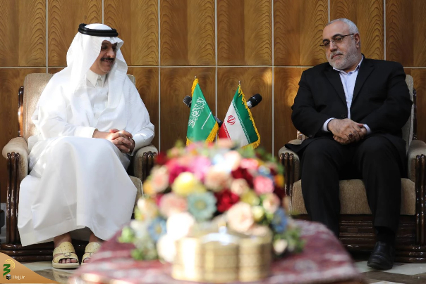 حضور  سفیر عربستان در مراسم اعزام اولین گروه زائران ایرانی به عمره مفرده