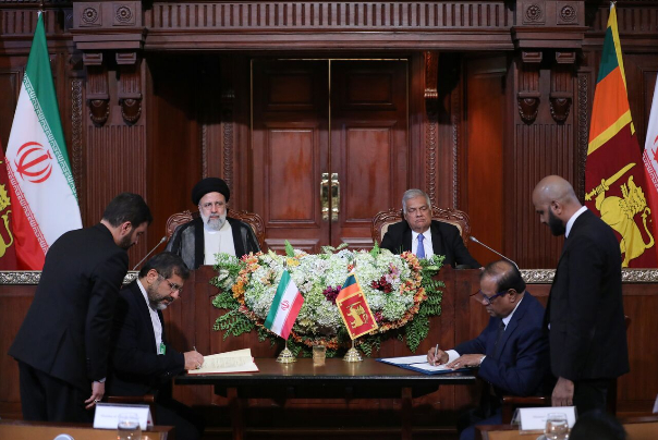 ایران و سریلانکا 5 سند همکاری امضا کردند