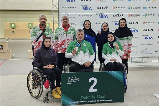 تپانچه بادی ایران نایب قهرمان جام جهانی شد
