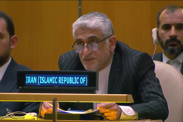 Поддержка Ираном принятия Палестины в качестве полноправного члена Организации Объединенных Наций