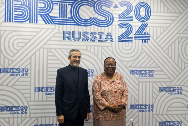 باقري كني يبحث مع وزيرة خارجية جنوب إفريقيا الأوضاع في فلسطين