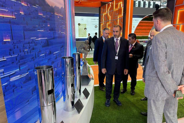 مشـاركه عراقية فـي  المعـرض الصناعـي الدولـي ( انوبـروم ) فـي روسيـا