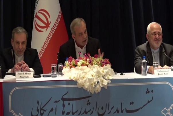 بزشكيان يرد على اتهام الصهاينة بالتدخل الايراني في الاحتجاجات الامريكية المؤيدة لفلسطين