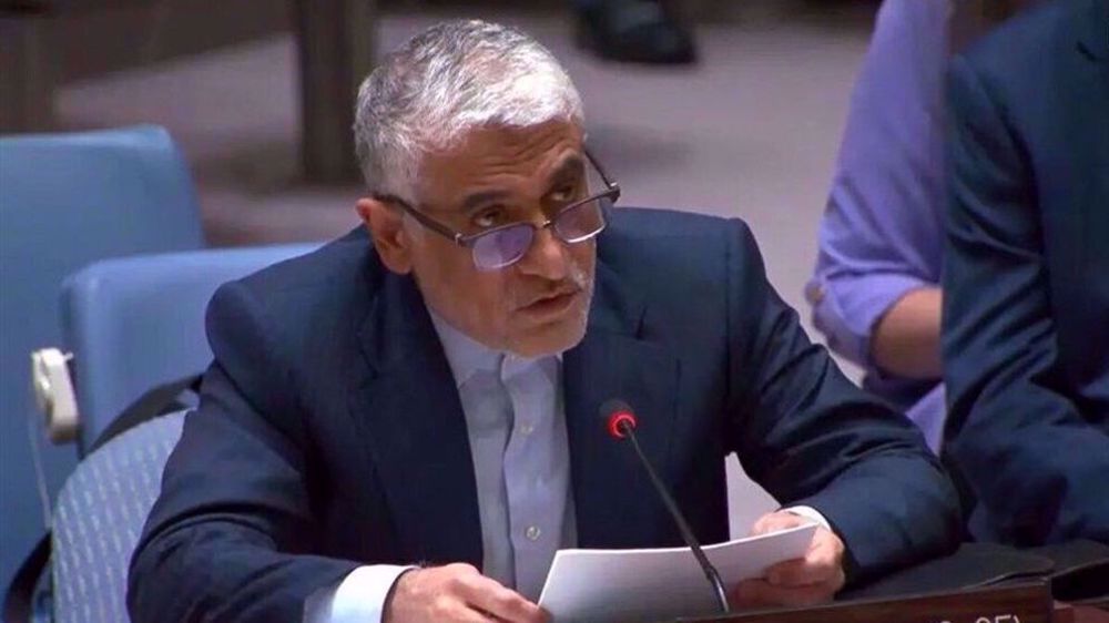 إيران: على مجلس الأمن أن يتخذ إجراءات حاسمة لمحاسبة الصهاينة على جرائمهم