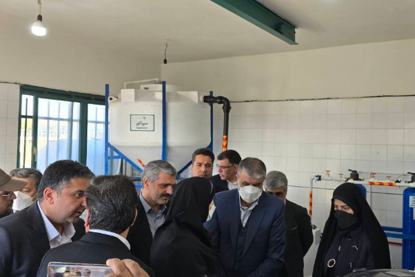 اسلامي يزور مدينة كاوه الصناعية.. تقنيات البلازما لمعالجة مياه الصرف الصناعي