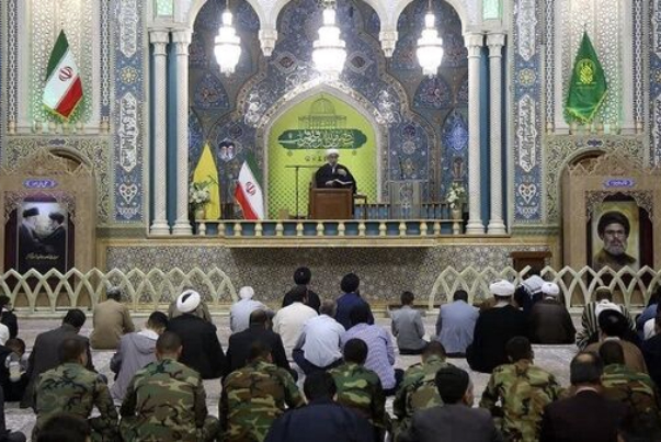 مكتب قائد الثورة يقيم مراسم تأبين للشهيد السيد هاشم صفي الدين في قم