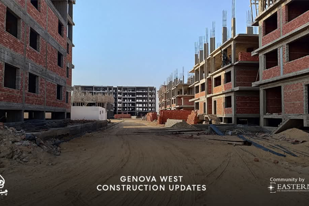 «إيسترن للتطوير»  تنفذ  65% من الانشاءات بمشروع «جينوفا ويست»..وتبدأ انهاء توصيل المرافق والبنية التحتية