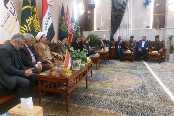 وفد قضائي ايراني يلتقي مسؤولي العتبتين الحسينية والعباسية في كربلاء المقدسة