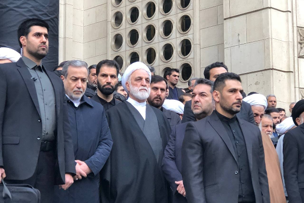 اقامة مراسم تشييع جثامين شهداء العدالة في طهران