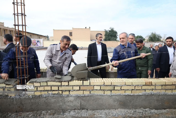 رئيس الجمهورية يضع الحجر الاساس للمشروع الوطني لنهضة بناء المدارس