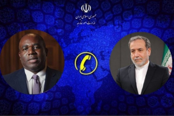 عراقجي لنظيره البريطاني: ايران كانت على الدوام داعما للسلام والاستقرار في المنطقة