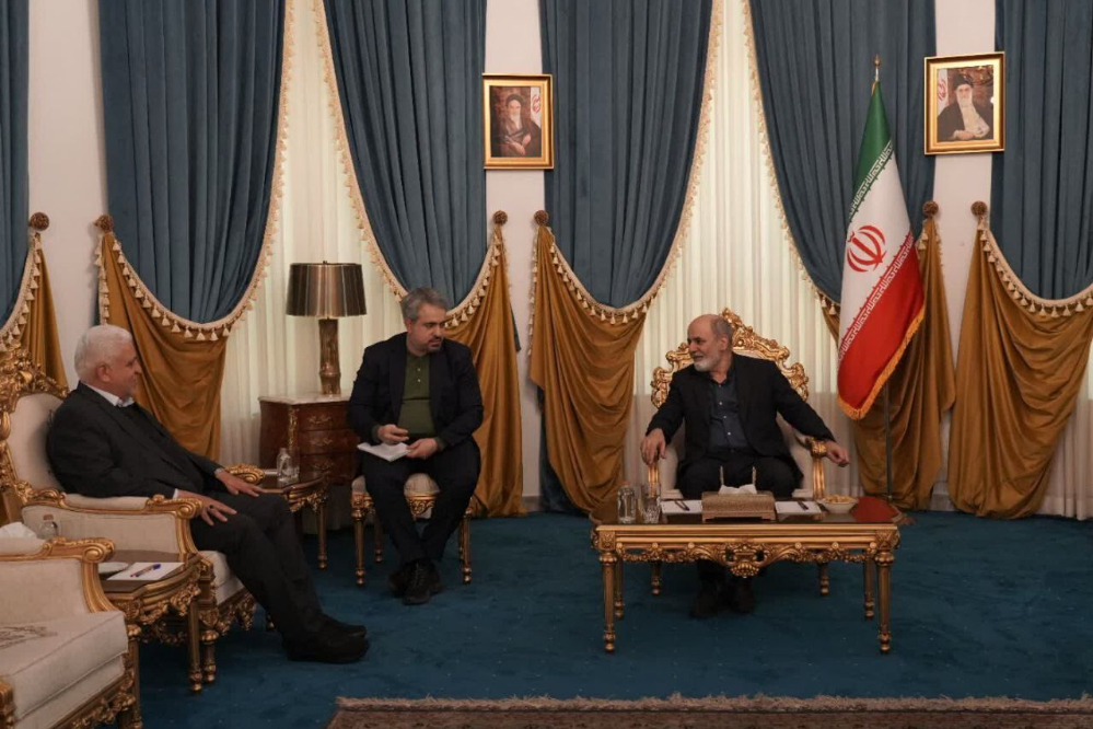 امين المجلس الاعلى للامن القومي يلتقي رئيس هيئة الحشد الشعبي