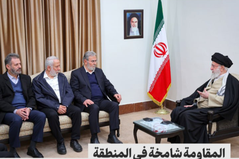 قائد الثورة : خطة امريكا الحمقاء حول غزة لن تحقق اي تقدم