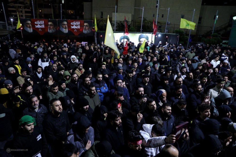 الضاحية الجنوبية تستعد لمراسم عزاء الشهيدين السيد حسن نصر الله والسيد هاشم صفي الدين