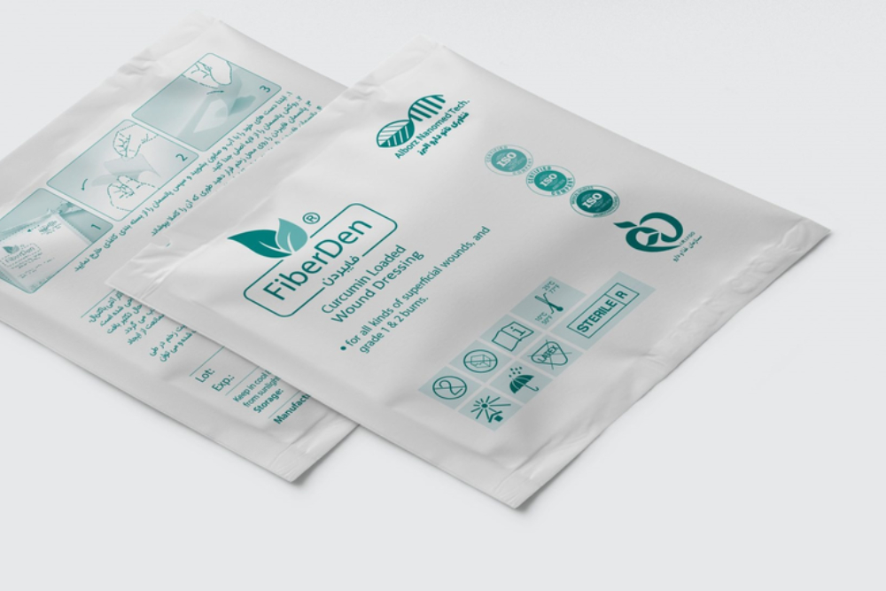 إلتئام سريع للجروح عبر الضمادات القابلة للتحلل الحيوي المصنوعة في إيران