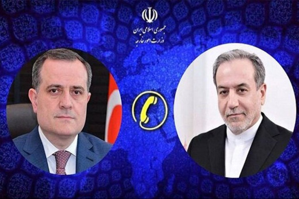 وزيرا خارجية إيران وجمهورية أذربيجان يجريان مباحثات هاتفية
