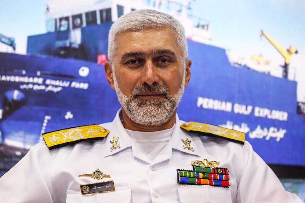 الأدميرال رستكاري : أكثر من 90 بالمائة من معداتنا العسكرية تصنع محليا