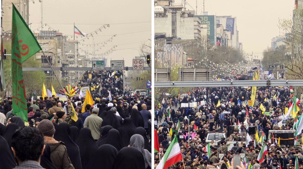 انطلاق مسيرات يوم القدس العالمي في طهران ومدن أخرى في البلاد