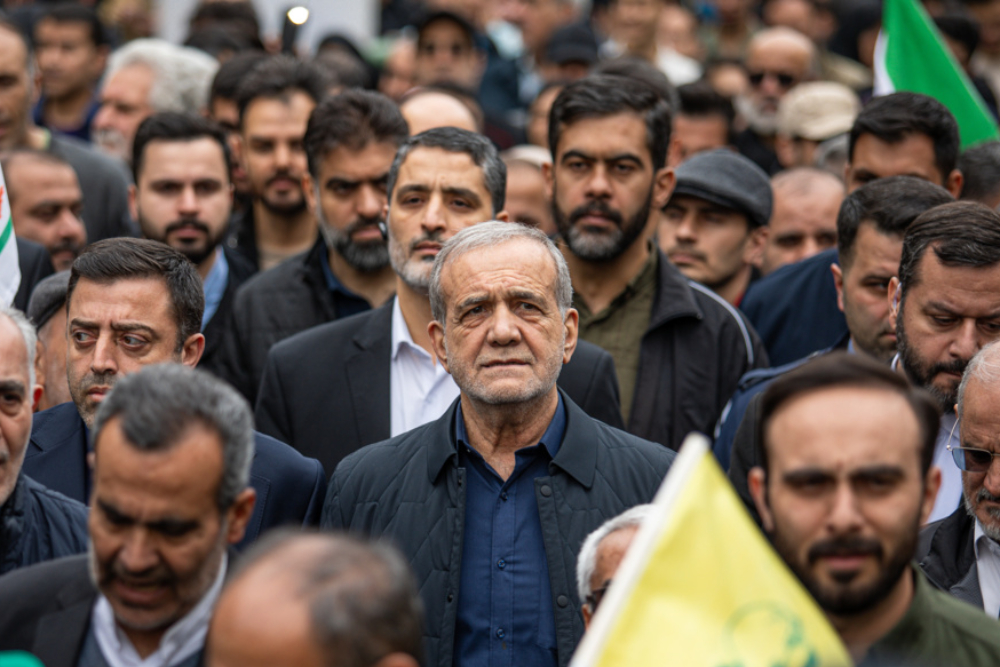 بزشكيان: يجب محاسبة داعمي الصهاينة على جرائم هذا الكيان الإرهابي