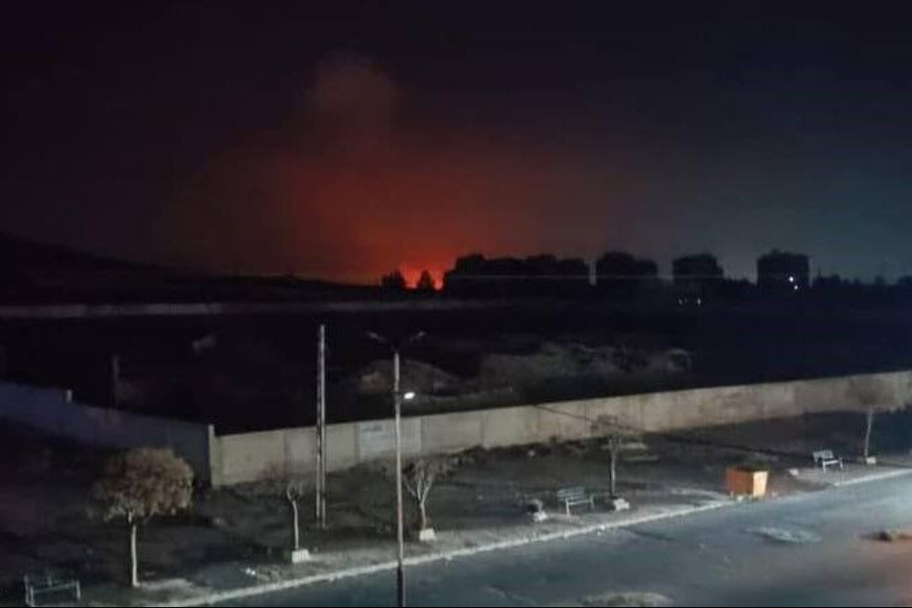 سوريا: عدوان إسرائيلي على منطقة الكسوة في ريف دمشق الجنوبي