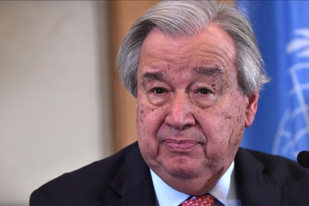 غوتيريش: 70% من سكان غزة يخضعون لأوامر تهجير صهيونية