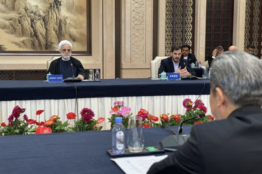 ايجئي: الوثيقة الاستراتيجية الإيرانية الصينية تلعب دوراً مهماً في تعزيز العلاقات بين البلدين