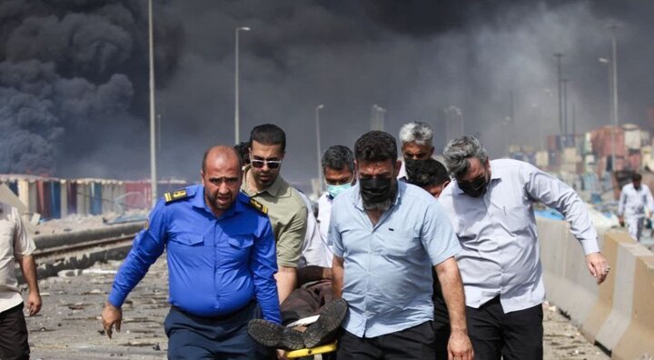 إعلان حالة الطوارئ في بندرعباس وعدد المصابين في الانفجار وصل إلى 561