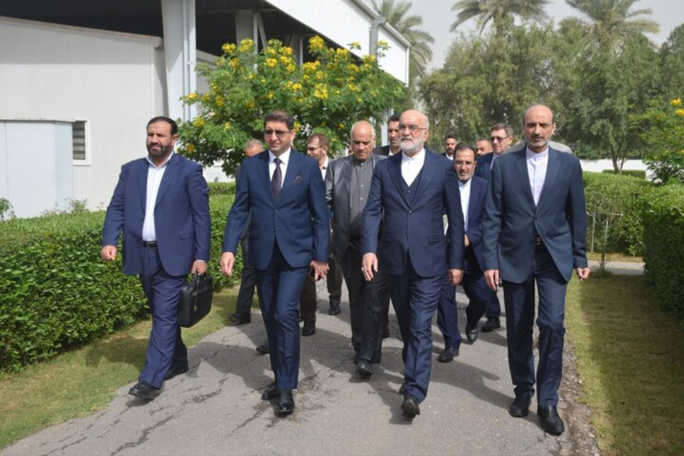 مساعد رئيس السلطة القضائية يلتقي مسؤولين قضائيين عراقيين ويؤكد على مكافحة الأعمال الإرهابية