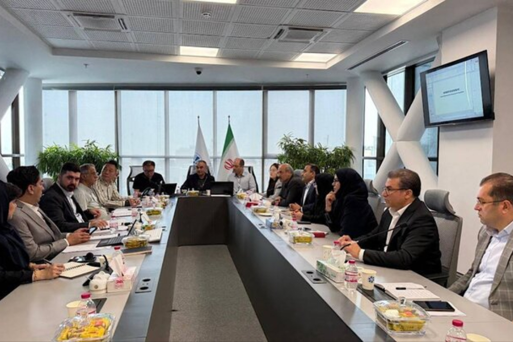 اجتماع مشترك لمجلس تنمية التجارة الخارجية لمنطقة التجارة الحرة الصينية مع وفد الجمارك الإيرانية