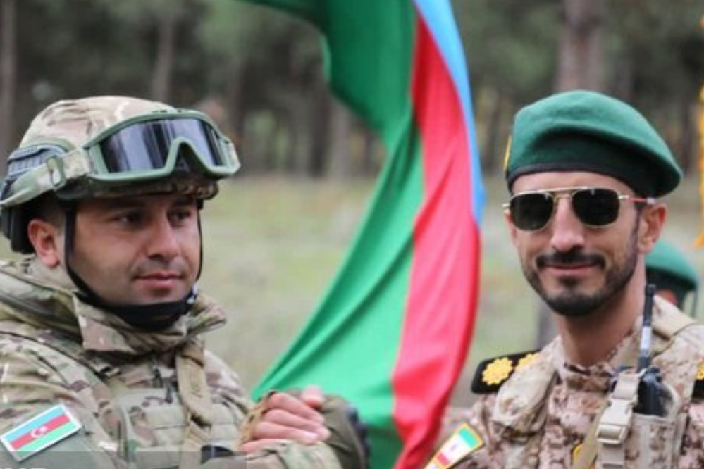 مناورات مشتركة للحرس الثوري والجيش الأذربيجاني في قره باغ