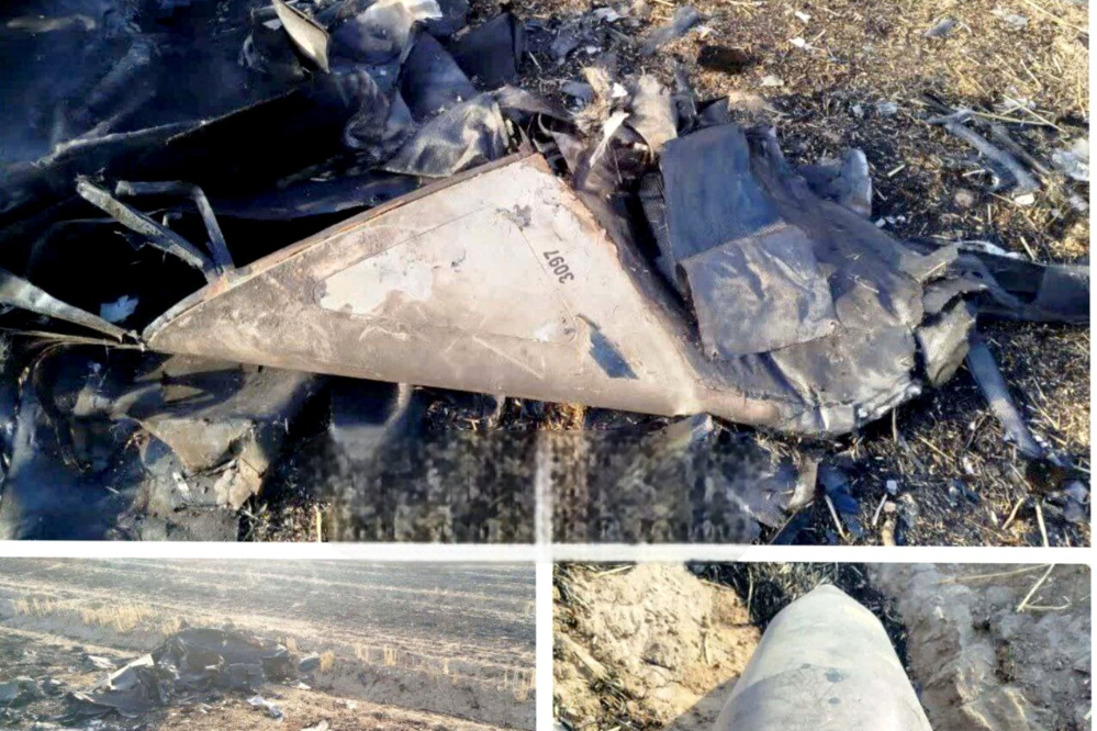 الدفاع الجوي الايراني يسقط مسيرة امريكية الصنع في دهلران