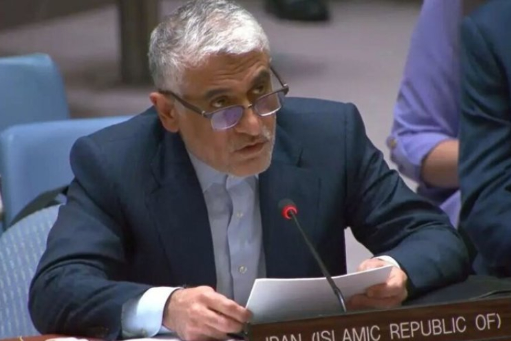 إيران ترد على أمريكا في مجلس الأمن بشأن تفسيرها الخاطئ للمادة 51