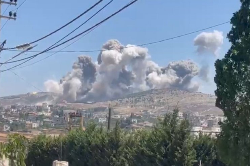 سلسلة غارات جوية إسرائيلية تستهدف مناطق في جنوب لبنان