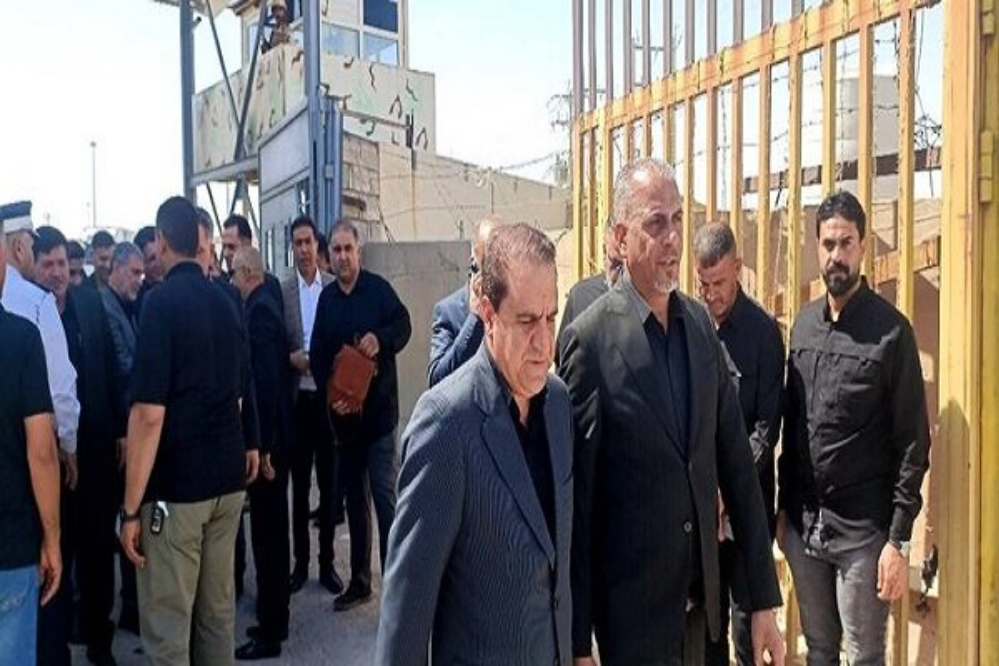 محافظ ايلام يزور العراق لتعزيز التعاون من اجل تسهيل حركة زوار الأربعين