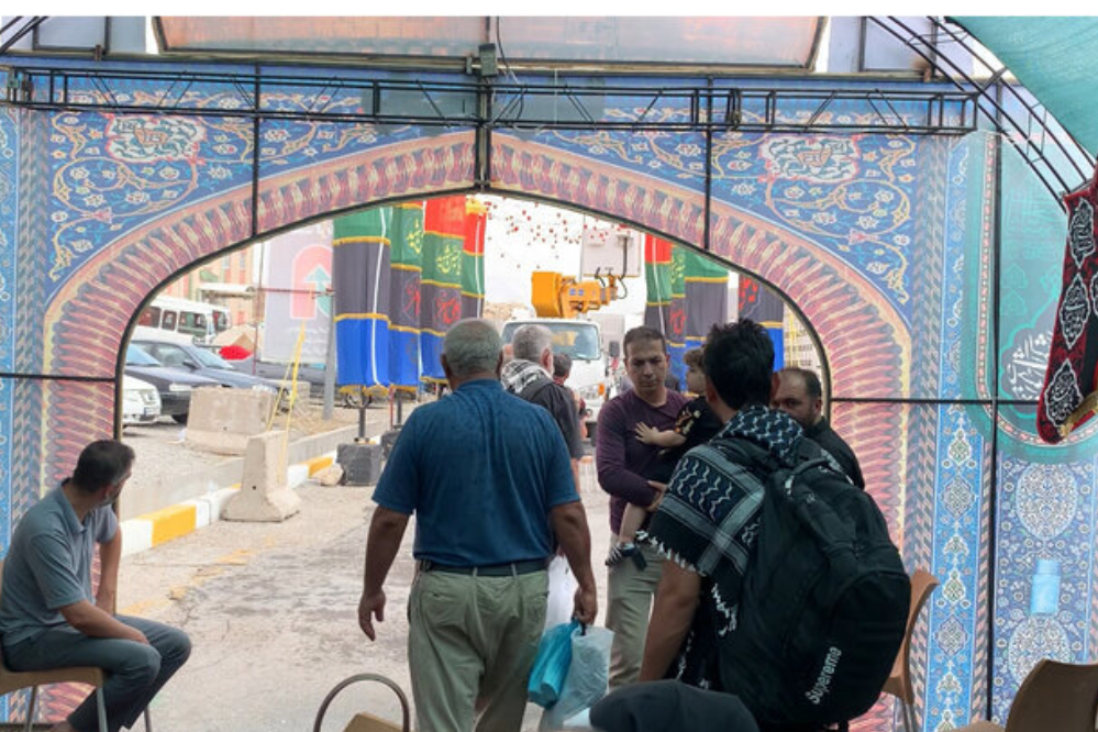 إنشاء 81 بوابة خروج على منفذ "تمرجين" الحدودي مع العراق لحركة زوار الأربعين