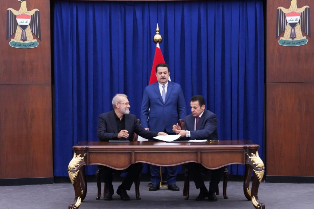 طهران وبغداد توقّعان على الاتفاقية الأمنية بينهما