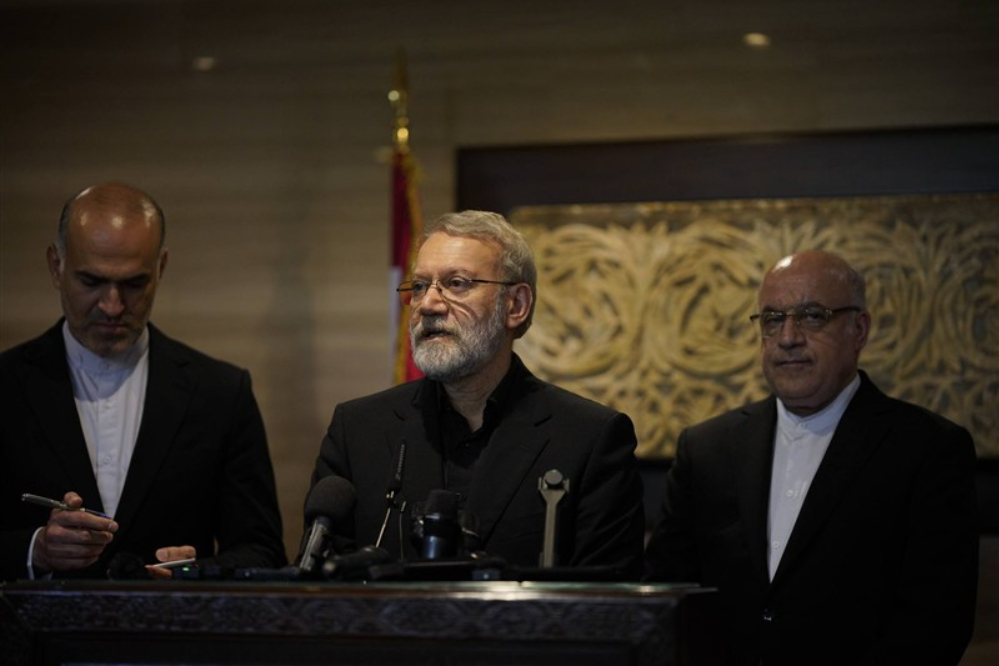 لاريجاني: حزب الله هو مبعث شرف وفخر للإسلام