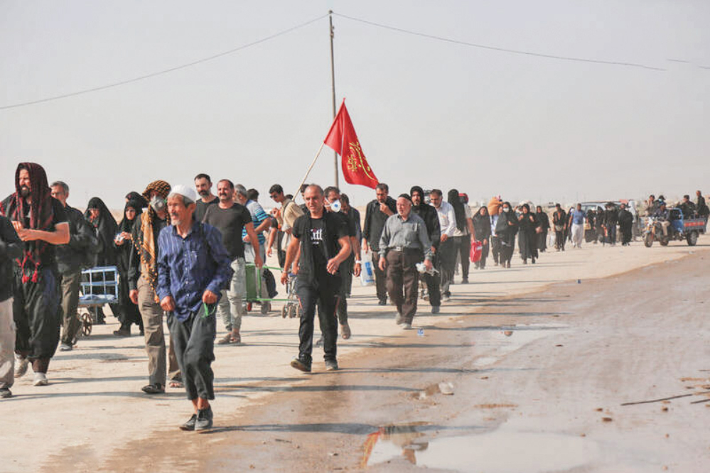 عودة 80% من زوار الاربعين الى البلاد