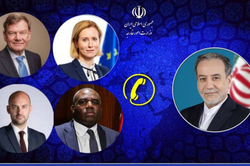 عراقجي سيجري محادثات هاتفية مع نظرائه من الدول الأوروبية الثلاث