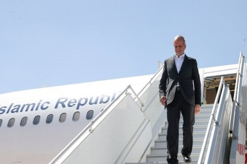الرئيس الإيراني يصل إلى نيويورك لحضور اجتماع قمة منظمة الأمم المتحدة