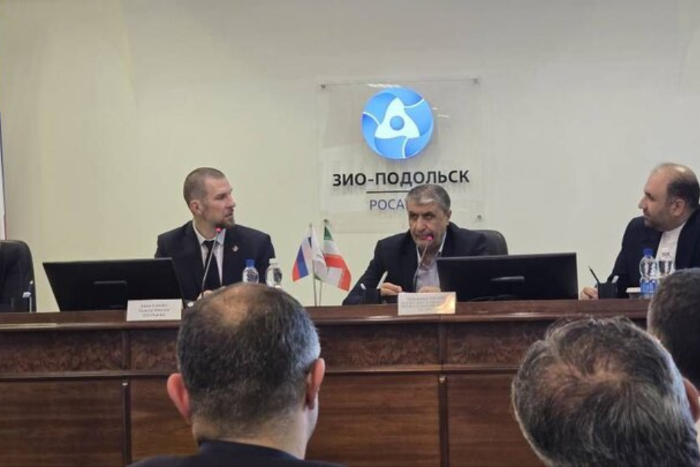 اسلامي يزور شركتي زيوبادولسك وتفيل الروسيتين